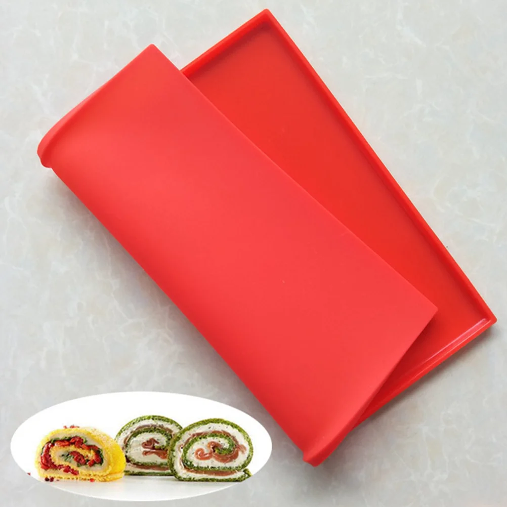 

2pcs Baking Mat 12.45''*10.67'' Silicone Flexible Non-Stick Reusable Pads For Cookies Muffin Pastry Cake Oven Liner