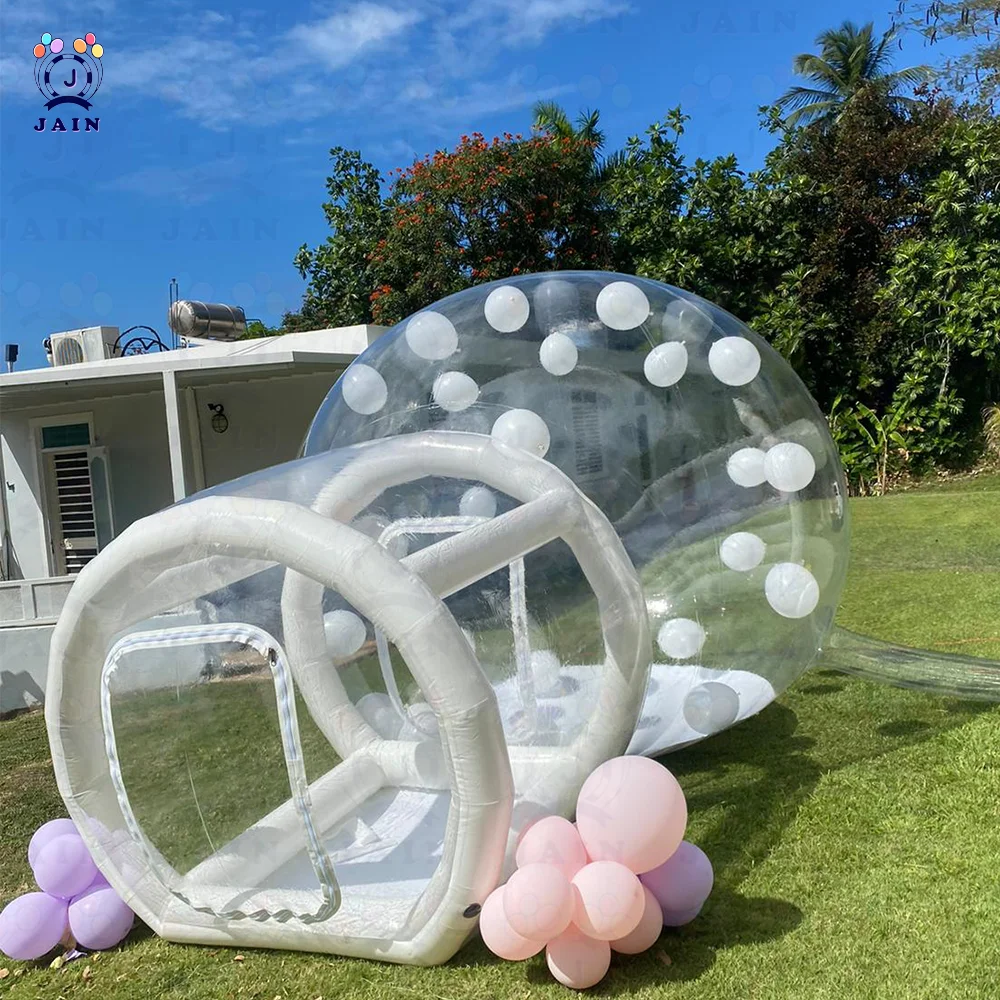 Free shipping Inflatable balloon house pvc tent for indoor and outdoor, Inflatable Bubble House Dome with Blower and Pump