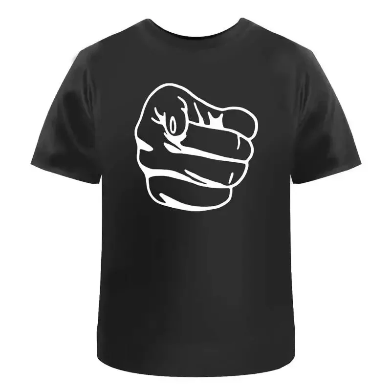 Pointing Finger' T Shirt 100 Cotton S Xxl Ta021131
