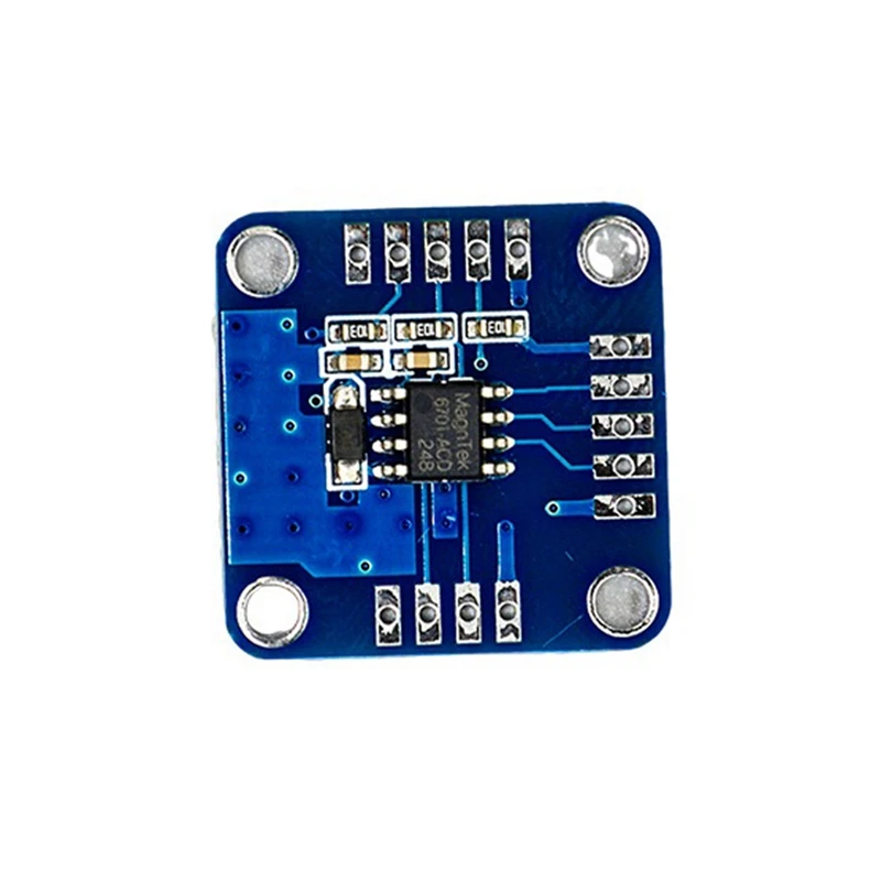 MT6701 Magnetic Encoder Magnetic Induction Angle Measurement Sensor Module 14bit High Can Replace AS5600-ABLL