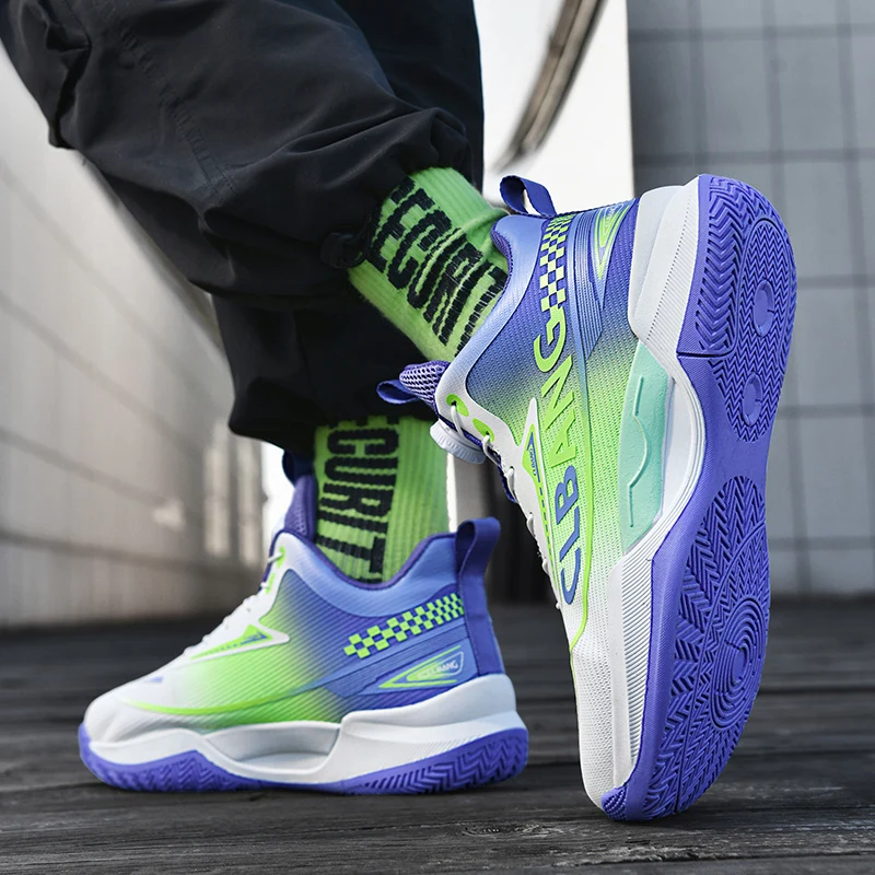 

Basketball Shoes Professional Men Wearable Sports Shoes High-Quality Training Unisex Field Basketball Boots Cushioned Sneaker