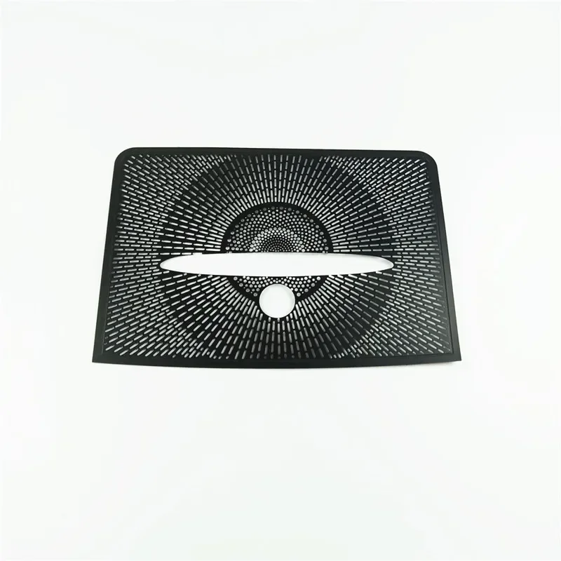 

For Mercedes Benz GLK X204 2013-2015 Aluminum Alloy Black Car Dashboard Audio Speaker Horn Cover Trim Interior Car Accessories
