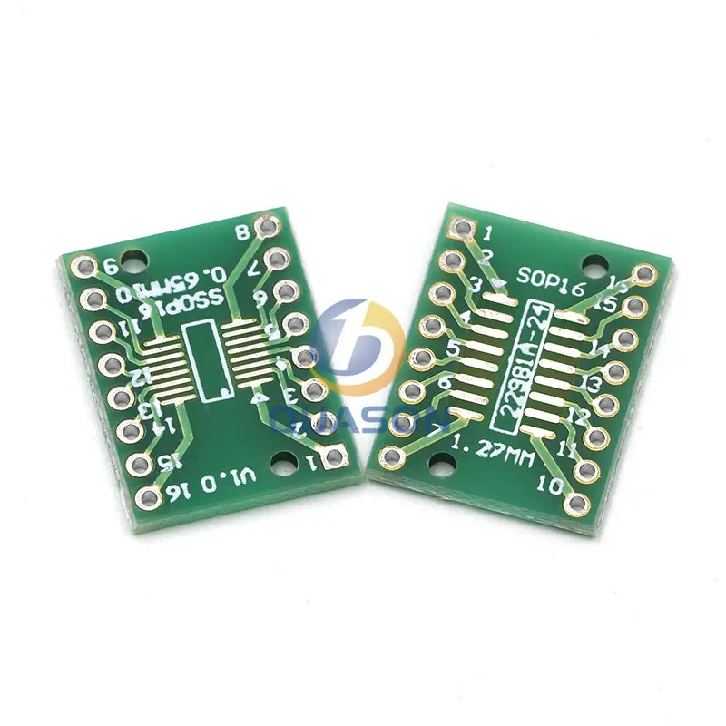 10PCS PCB Board Kit SMD Turn To DIP Adapter Converter Plate SOP MSOP SSOP TSSOP SOT23 8 10 14 16 20 28 SMT To DIP