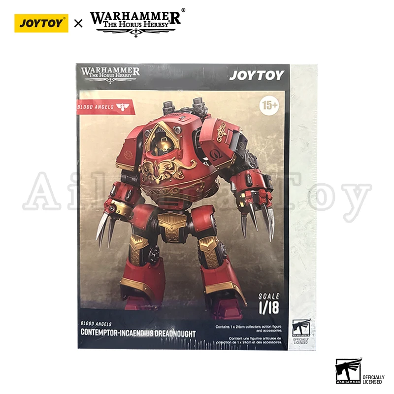 JOYTOY 1/18 Actionfigur The Horus Heresy Blood Angels Contemptor-Incaendius Dreadnought Anime Modellspielzeug