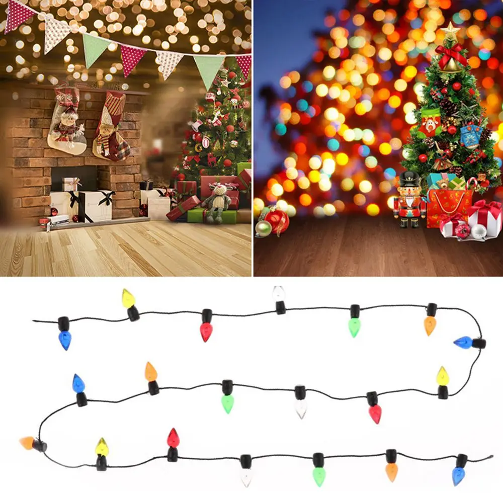 High Quality 0.5m Props Wedding Xmas Party Colorful Led Doll House Decorating String Lights Christmas Light