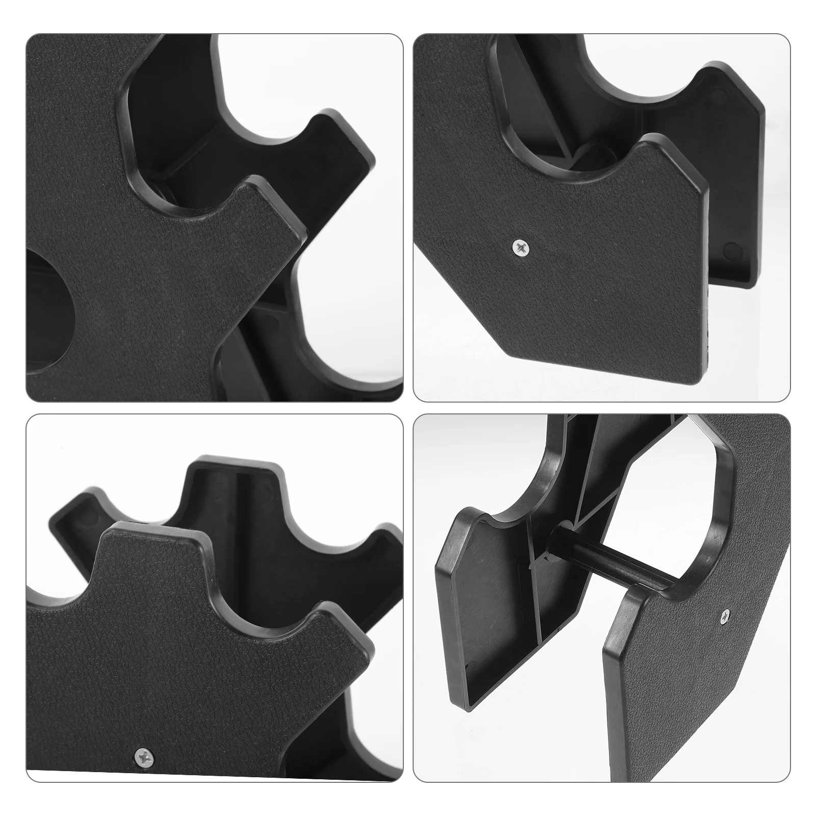 

3-Tiers Standing Dumbbell Rack Plastic Heavy Duty Storage Stand For Home Gym Workout Dumbbell Holder Strength Training Equipment