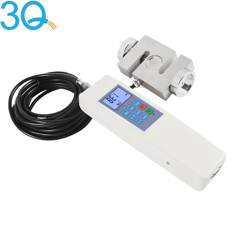 3Q High Precision Hf-500 Dynamometer Measuring Tool Push Pull Digital Display Force Gauge Tension Meter