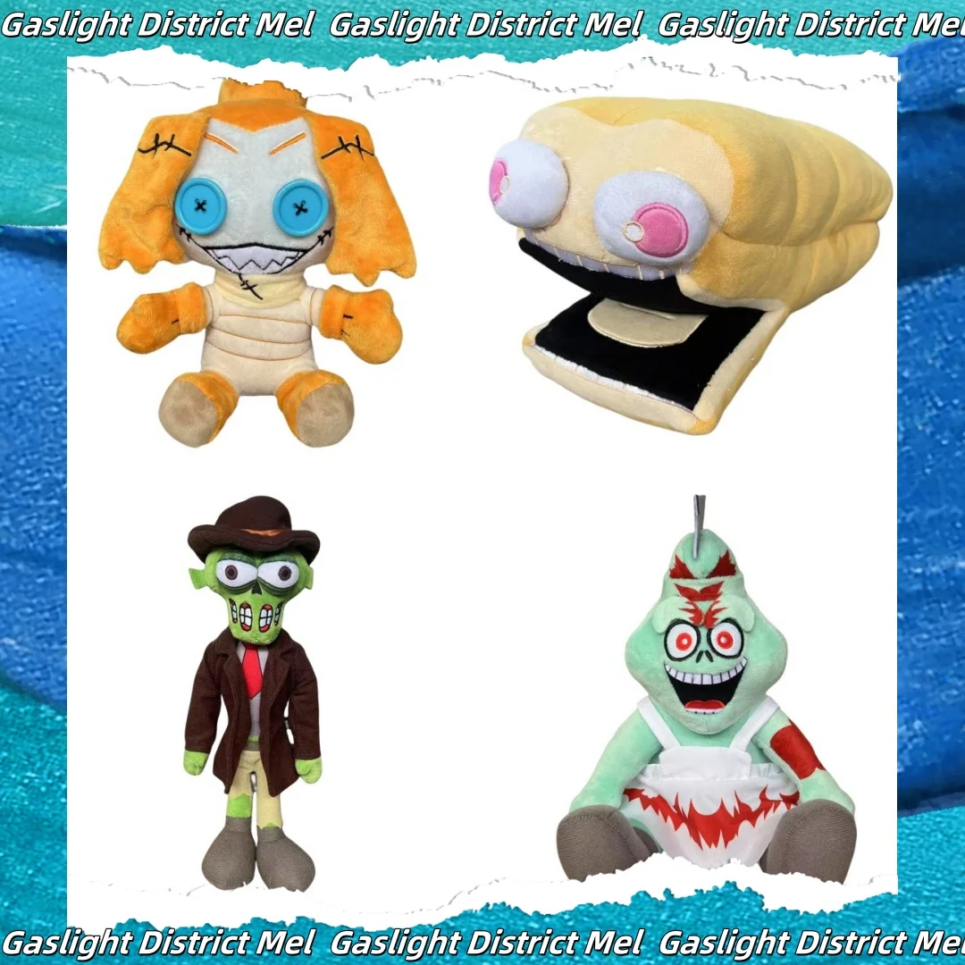 

New The Gaslight District Plush Anime Peripherilals Doll Cute Soft Cotton Cartoon Girls Plushie Peluches Toys Decoration Gifts