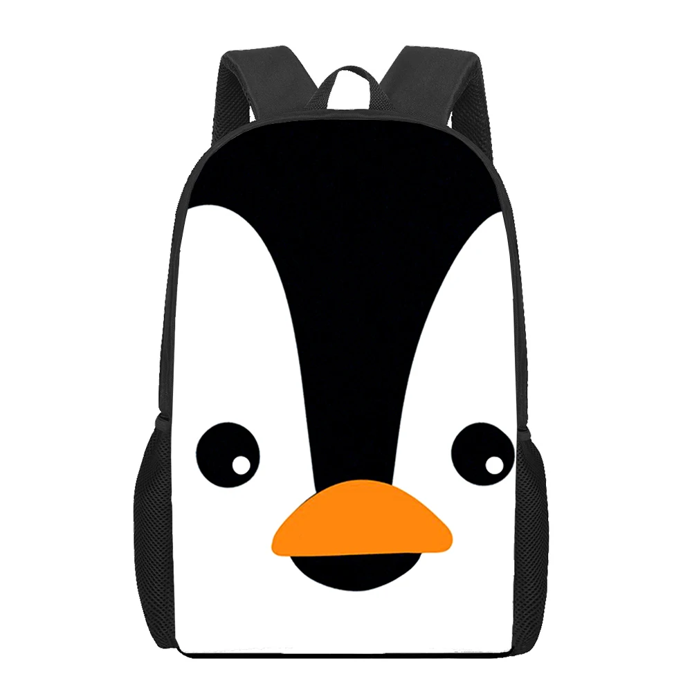 

Cute cartoon penguin 3D Printing Children School Bags Kids Backpack For Girls Boys Student Book Bags Schoolbags Mochila Escolar