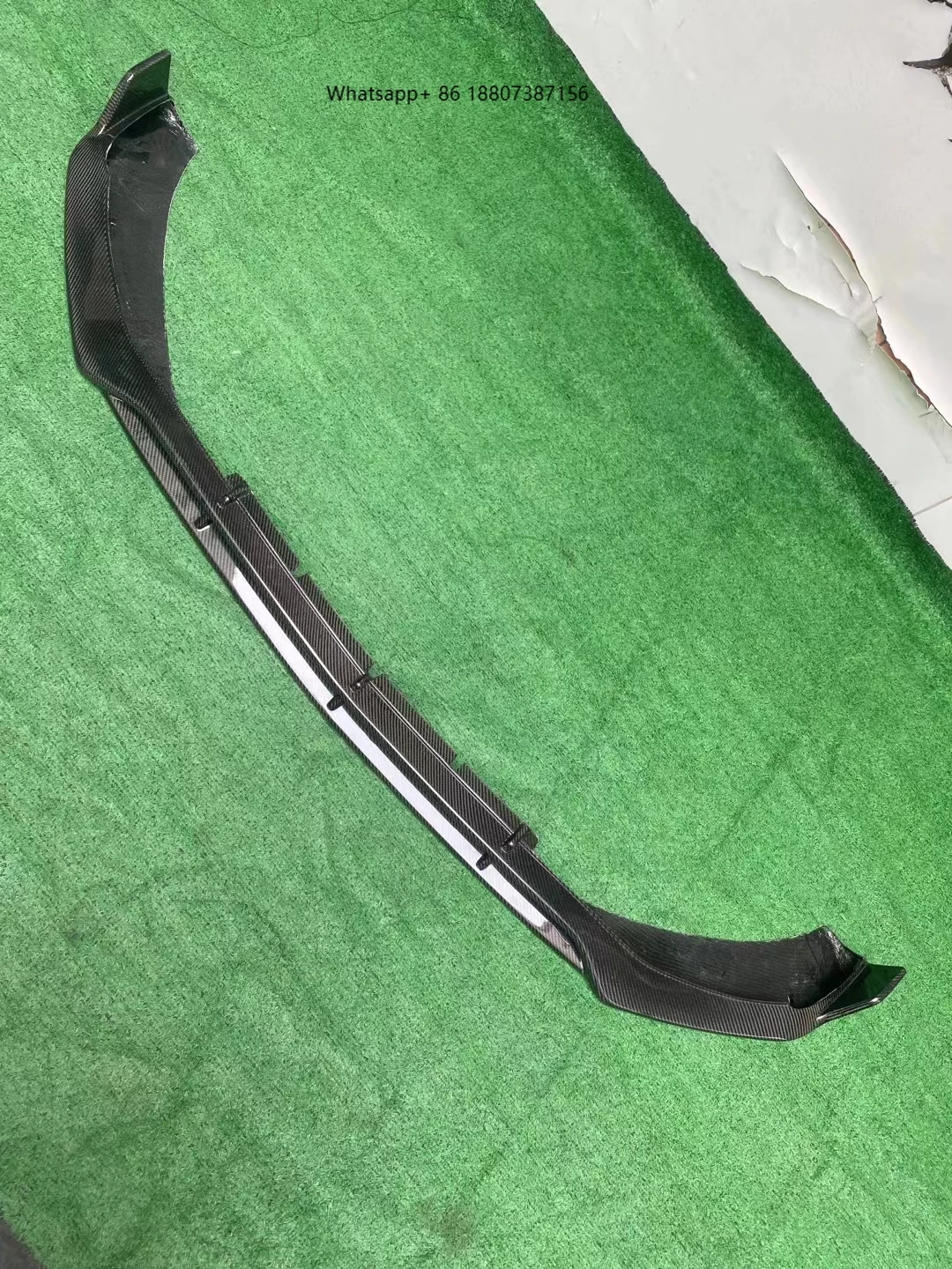 

High Quality Carbon Fiber Front Bumper Lip for W206 C200 C260 C43 Carbon Fiber Front Splitter Lip Perfect Fitment