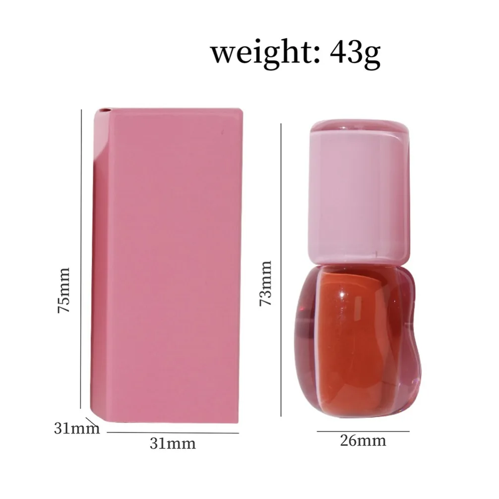 Private Label Vegan 3-in-1 Lip Cheek Eye Tint Rouge auf Wasserbasis, flüssiges, langlebiges, individuelles Logo, flüssiges Rouge, Make-up-Kosmetik