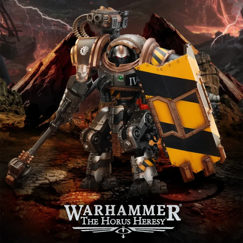 JOYTOY Warhammer Iron Circle Domitar Action Figure Iron Warriors Game Model Ferrum Class Battle Anime Figure Collectible ToyGift