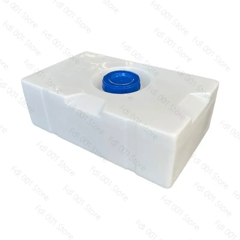 150L Outdoor RV PE Food-grade Plastic Flat Water Tank, Vehicle-mounted Horizontal Bed Car Fresh Water and Sewage Tank
