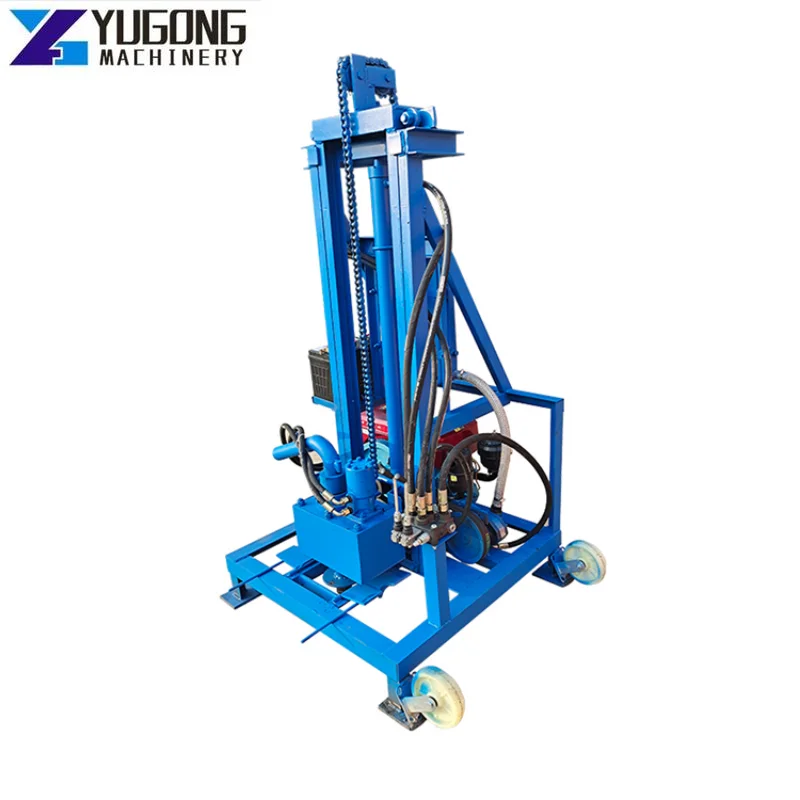 YG China Drilling Equipment Supplier Well Water Hole Drill Rig Machine 100m Diesel Mini Portable Core Drilling Rigs Exploration