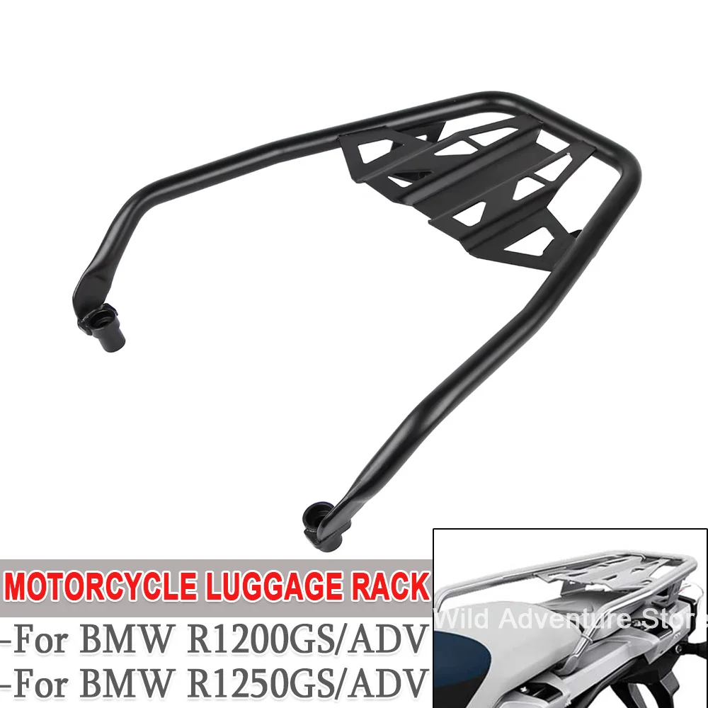 

Задний багажник для мотоцикла BMW R1200GS R1250GS GS1200 ADV 2013-23, устойчивая задняя стойка для крепления груза и багажного ящика