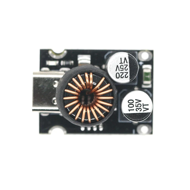 DC-DC Power Buck Module 12-30V to PD2.0/PD3.1 QC3.0 Fast Charging Single USB Charging Converter Board