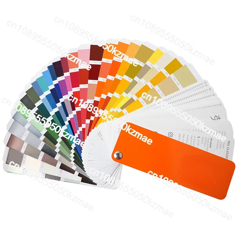 Applicable to the new version of Raul color card paint paint  spray paint 216 color sample K7 bright color standard