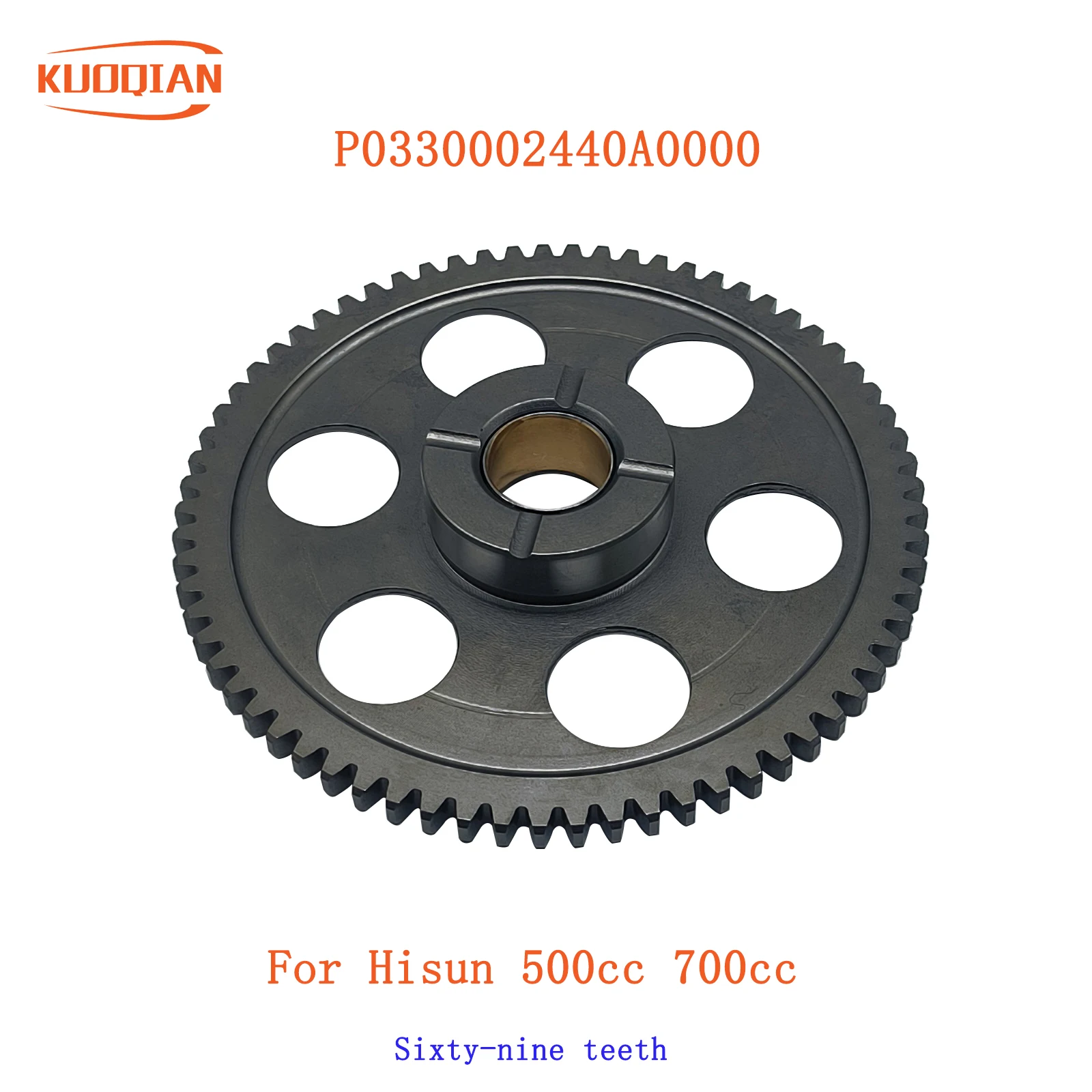

Starter Disk Gear Assy OEM P0330002440A0000 For Hisun 500 700 UTV Sixty-nine teeth
