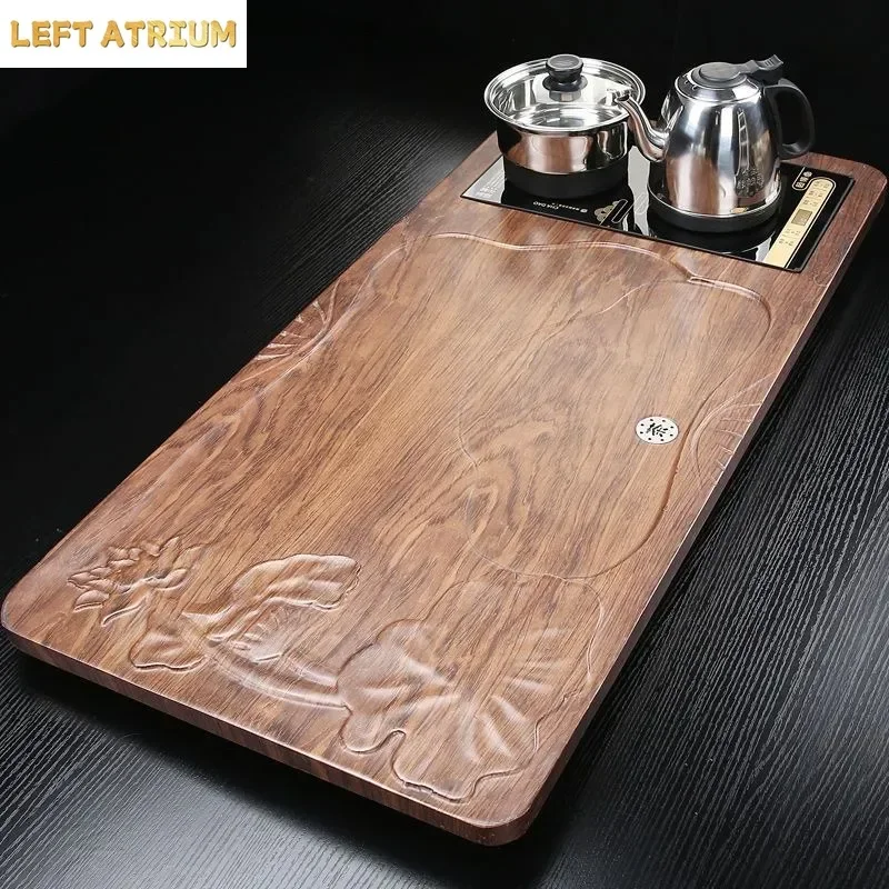 Chinese Zen Kung Fu Automatic Tea Set High-end Light Luxury Build A Set of Home  Tea