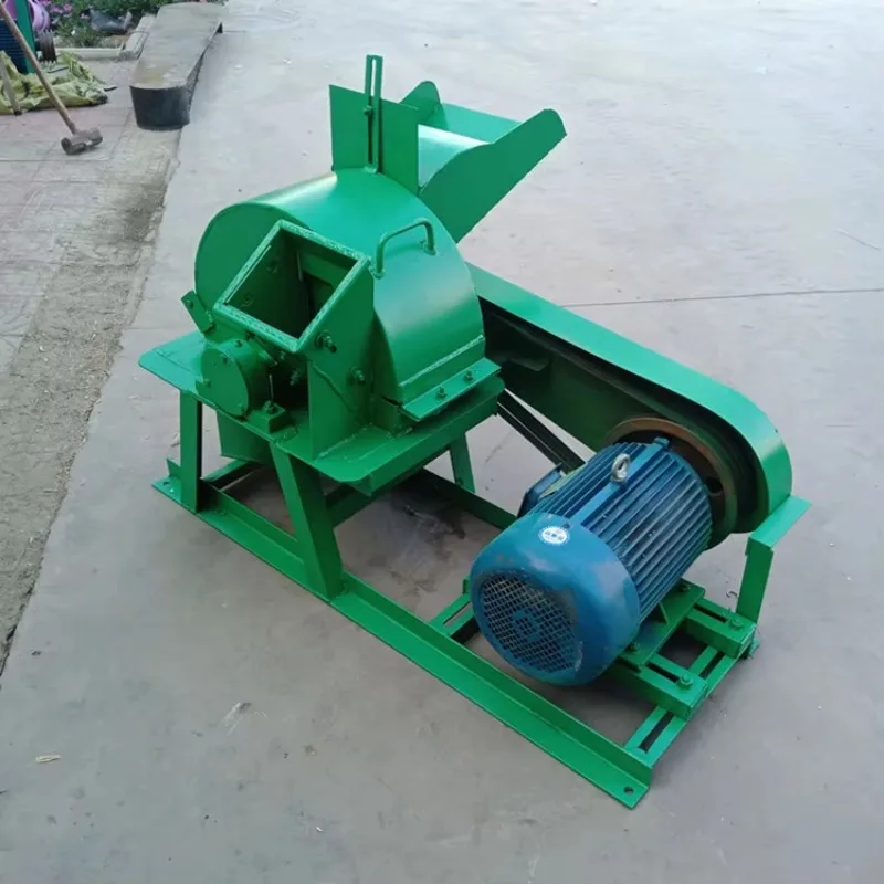 2025 معدات مزرعة الفطر للبيع مطحنة قوية على شكل قشرة جوز الهند كسارة الخشب