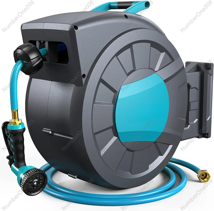 Retractable Garden Hose Reel with Wall Mount 1/2