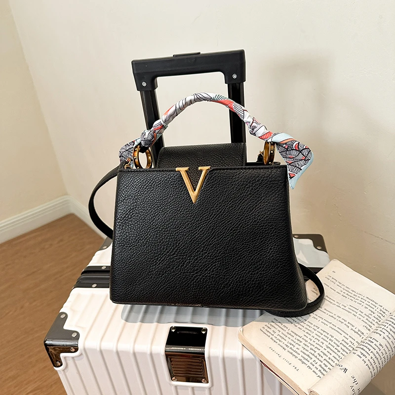 

Повседневная женская сумка через плечо для работы и поездок на работу из искусственного материала, минималистичный стиль, легко носить с собой