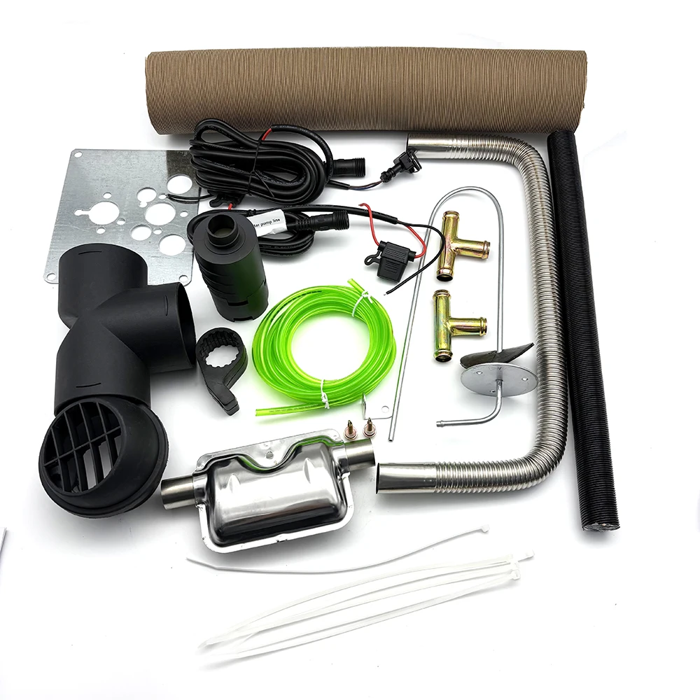 New High Quality 12V 7KW Diesel Parking Fuel Air Heater Kit for Cars,Trucks,RVs,Trucks,Ships,and Outdoor Places With LCD Switch