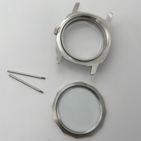 B-M 47Mm 316L Stainless Steel Polished Watch Case For Seagull ST3600 Movement Repair Parts Is Suitable For ETA 6497 6498