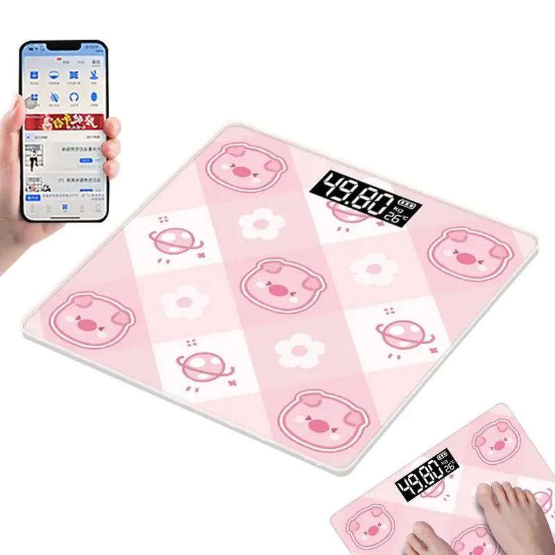 

Body Composition Scale Bathroom Smart Body Scan Scale High Precision Digital Weighing Machine Health Analyzer With Temperature