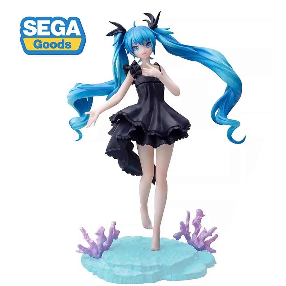 IN Stock SEGA Luminasta Hatsune Miku Project Diva Mega 39's Shinkai Shoujo Shinkai Shoujo Original Anime Figure Model Toys