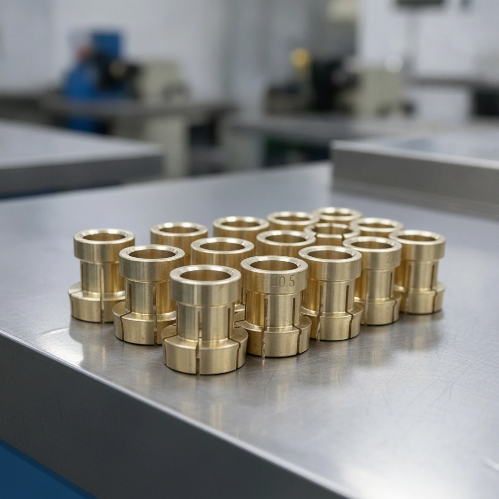 15 Pieces Brass Collet Segmented Jewelry Tool Hardware Symmetrical for Jewelers, Bench Work - view 4