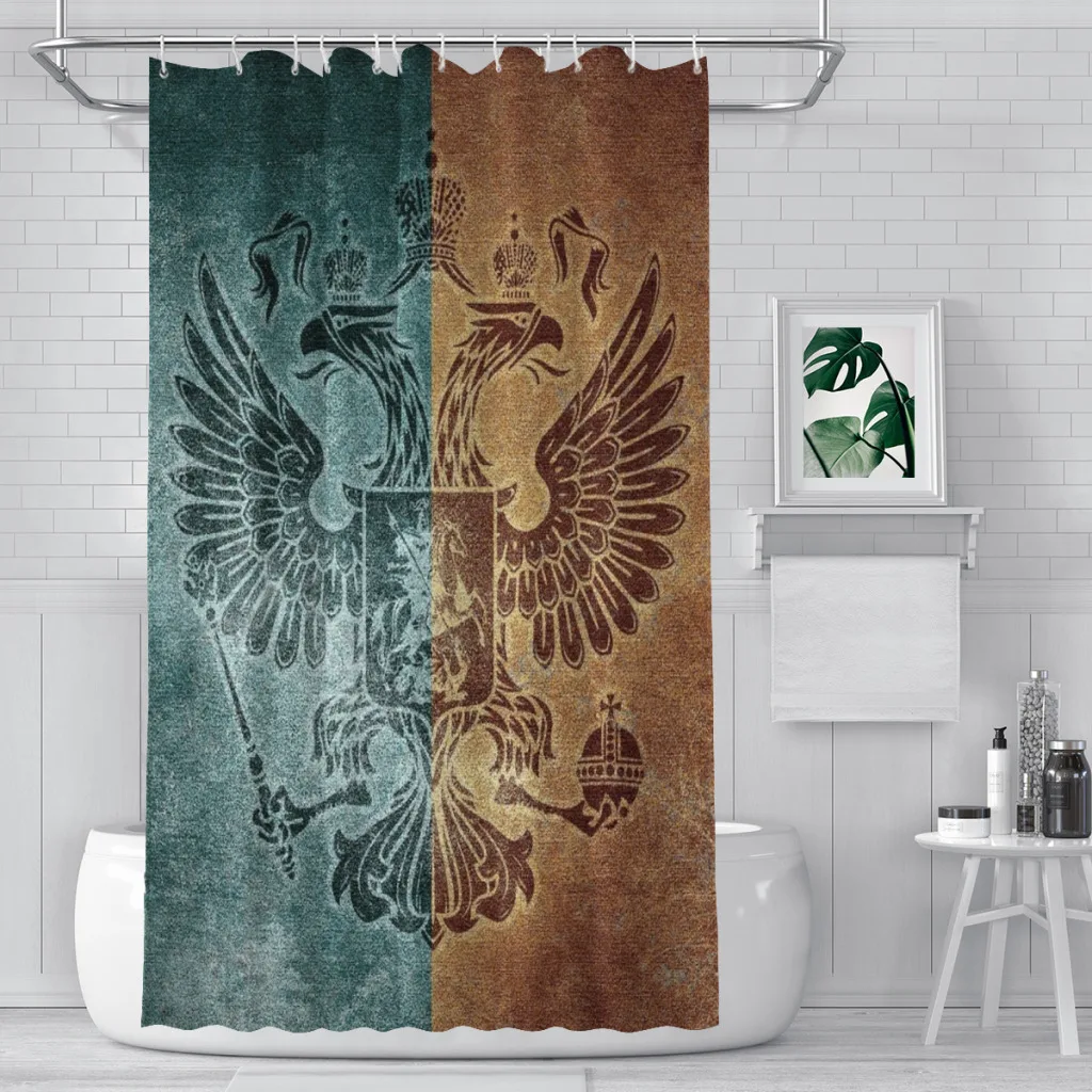 

Artistic Texture LuxuryUnique decor Artistic Texture Luxury Modern Fabric Bathroom Shower Curtains art design Print Curtain