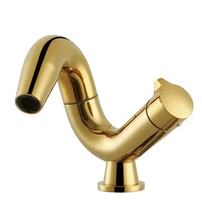 

360 Transformable Brass Chrome Good Quality Basin Tap Bathroom Basin Faucet Waterfall Basin Mixer Single Hole Deck Mounted