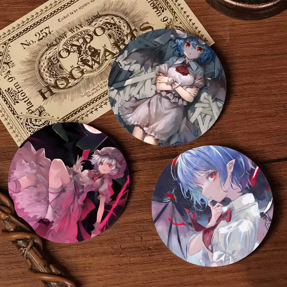 Remilia Scarlet Touhou Project аниме значок жесть монета брошь одежда аксессуары для рюкзака булавка на лацкан