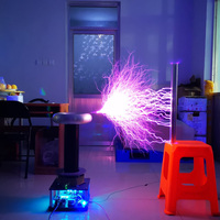 Exploration Version Tesla Coil 60CM Arc DRSSTC Lightning Machine Finished Tesla Coil GDT Full-bridge Inverter