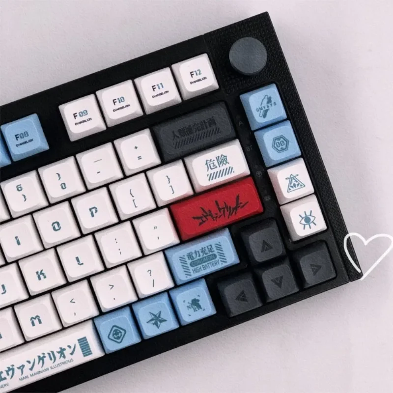 Teclas de 134 teclas XDA altamente sublimadas PBT adequadas para teclado mecânico teclas personalizadas