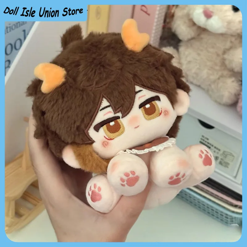 

Zhongli Xiao Attribute Genshin Impact 15 см хлопковая кукла с ушками животных аниме плюшевая игрушка для тела косплей платье плюшевый подарок