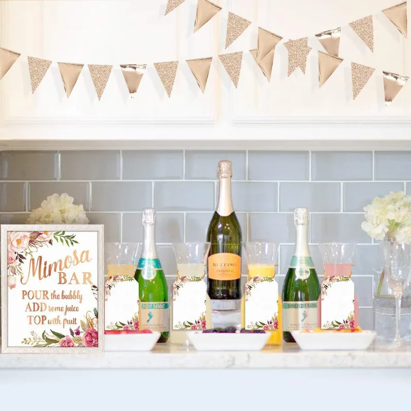 الشمبانيا الذهب مثلث العلم راية الرايات للتخرج عيد ميلاد الزفاف بحري أهوي أخور موضوع لوازم الحفلات