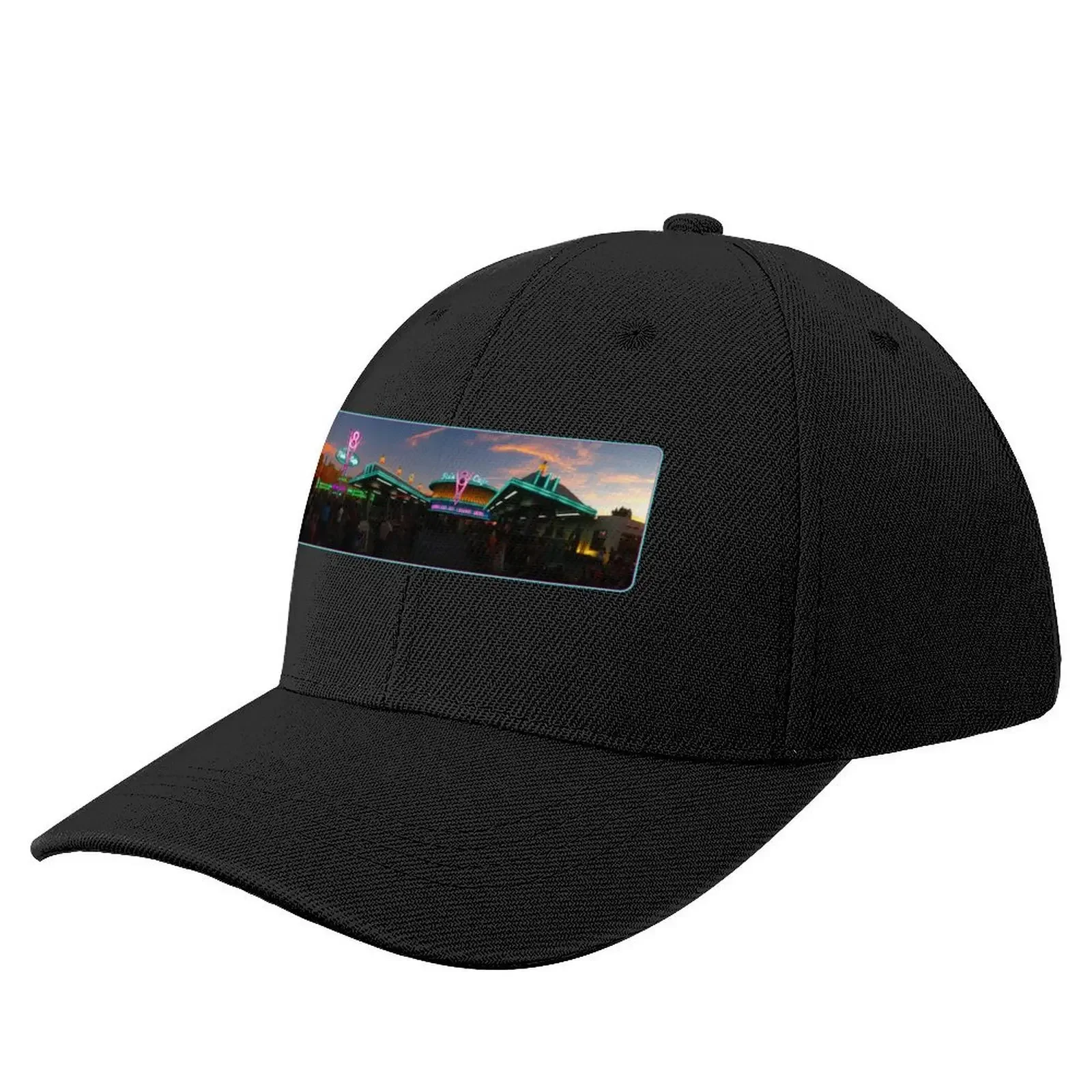 

V8 Cafe - Sunset Photograph Baseball Cap Sun Hat For Children Brand Man cap derby hat Beach Bag Women's Beach Outlet Men's