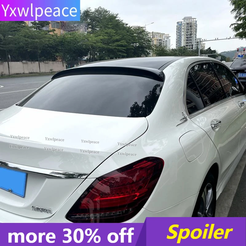 

Rear Window Roof Spoiler High Quality ABS Plastic for Benz C-class W205 Sedan 4 Doors 2014-2019 Body Kit Accessories