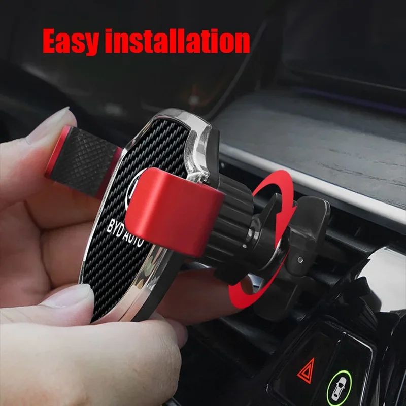 For MG Logo  G-Sensor Car Mobile Phone Holder Morris Garages Hector TF ZR ZS HS GS GT RX5 RX8 MG3 MG5 MG7 MG6 Auto Accessories