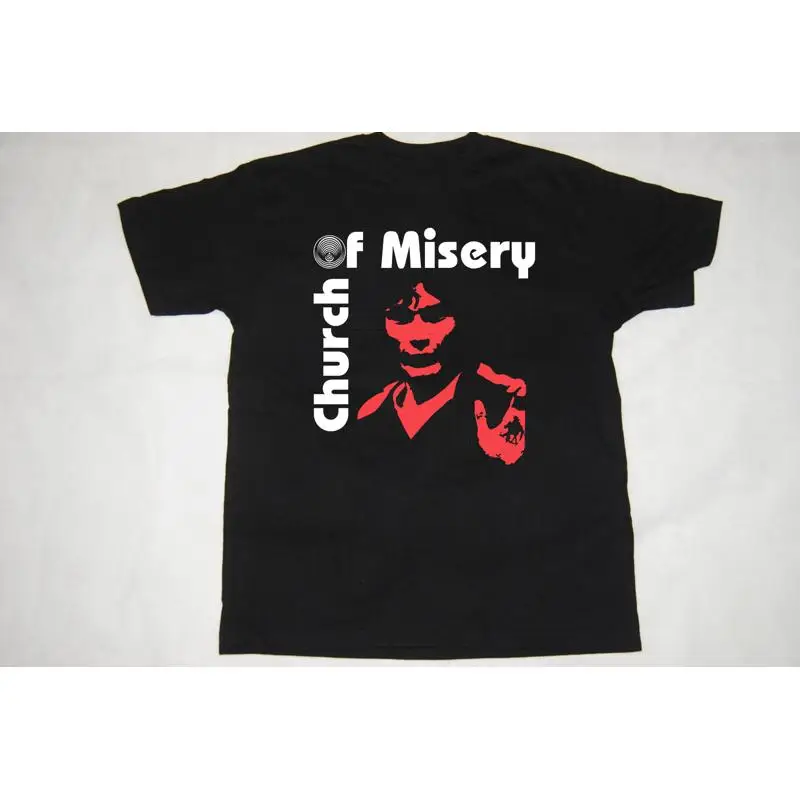 

New Popular Church of Misery Black T Shirt Cotton Full Size