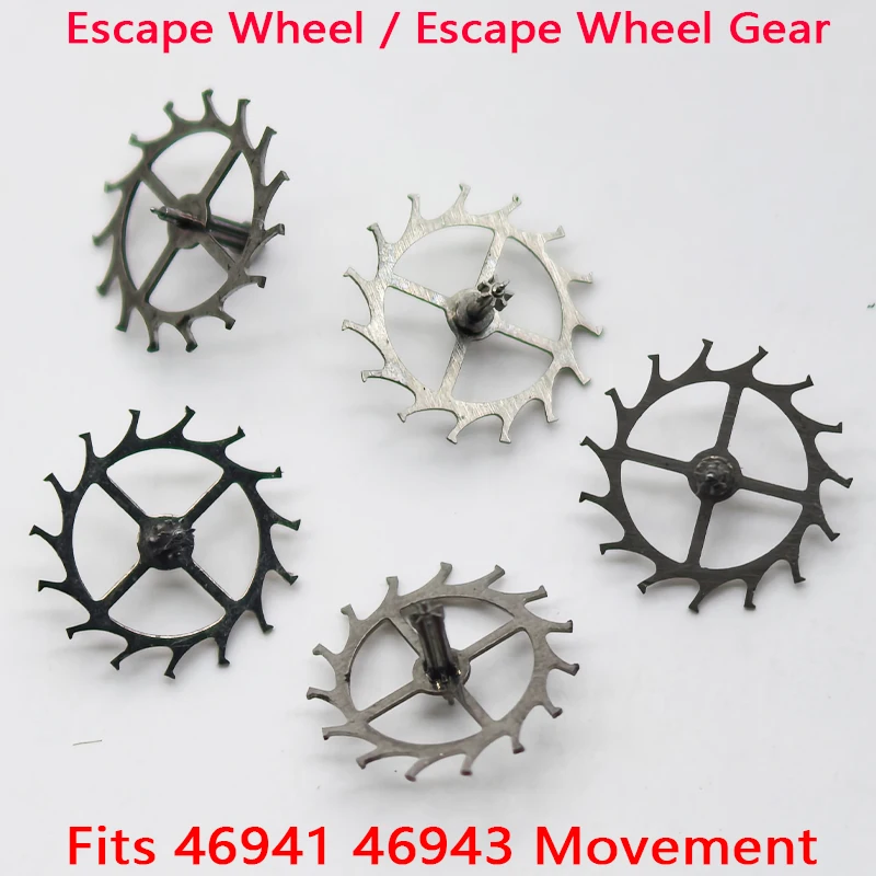 1/2/5 PCS 46941 46943 Escape Wheel Fits Oriental Double Lion 46941 46943 Movement Spare Repair Parts 46941 Escape Wheel Gear