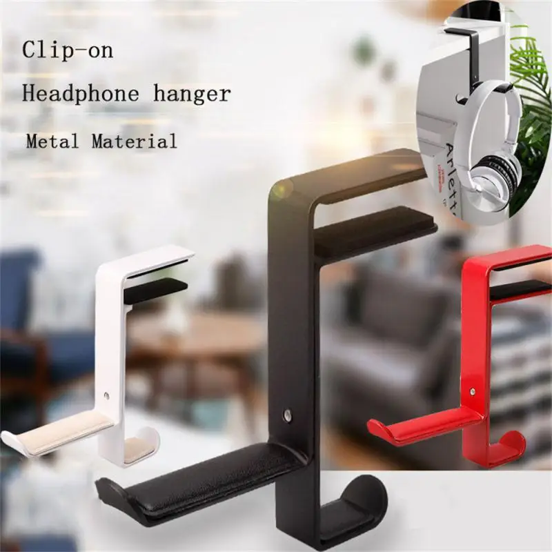 Desk Mount Universal Office Hanger Gaming Headphone Stand Bracket Display Rack Headset Holder Space Saving Table Clamp