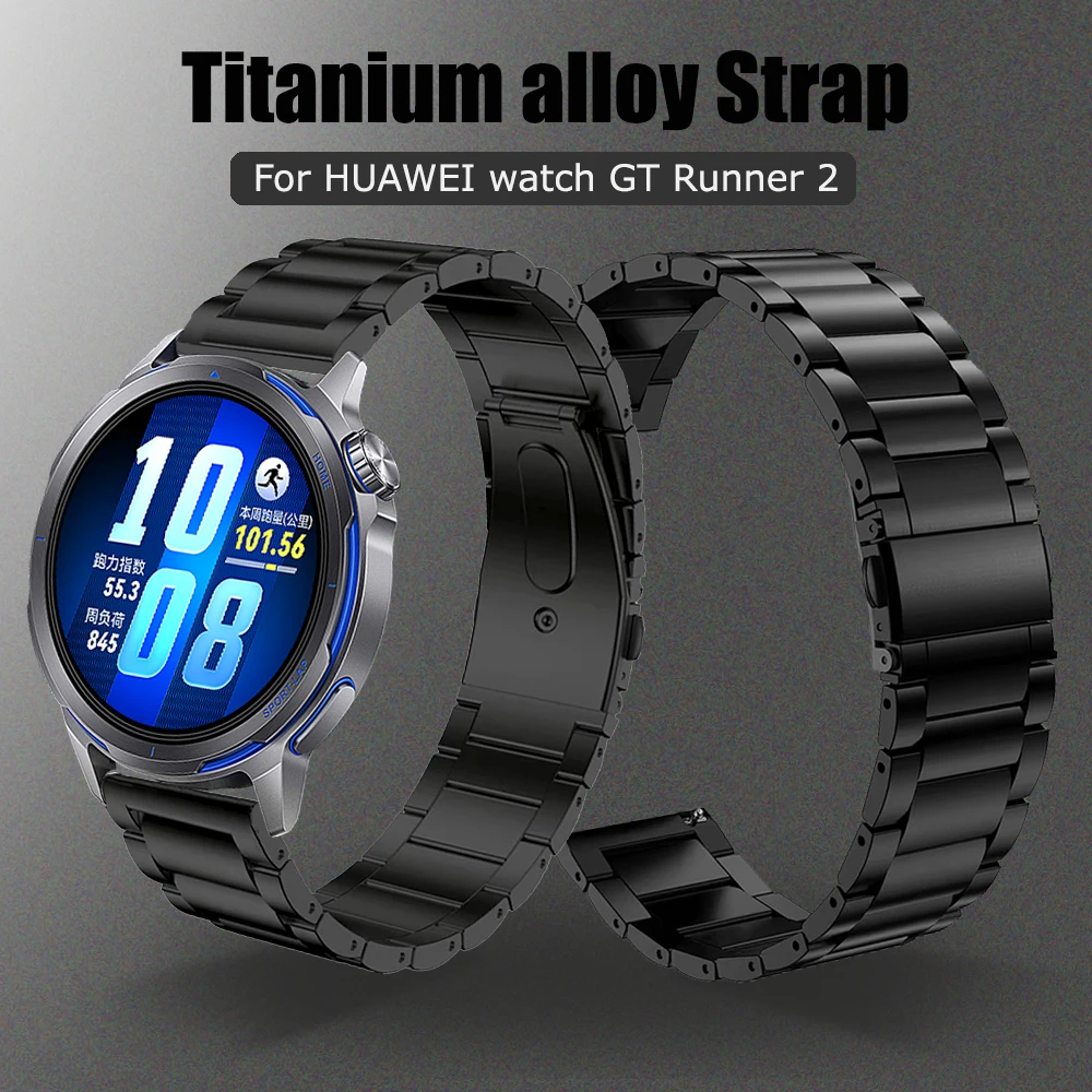 Titanarmband für Huawei WATCH GT Runner 2 Luxus-Metallband für Huawei Watch GT6 5 4 pro/GT 5 4 3 46mm Schnellverschluss 22mm Band