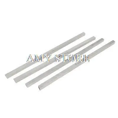 

4x Square Shaped Metalworking Cutting Lathe HSS Tool Gray 6mmx6mmx200mm
