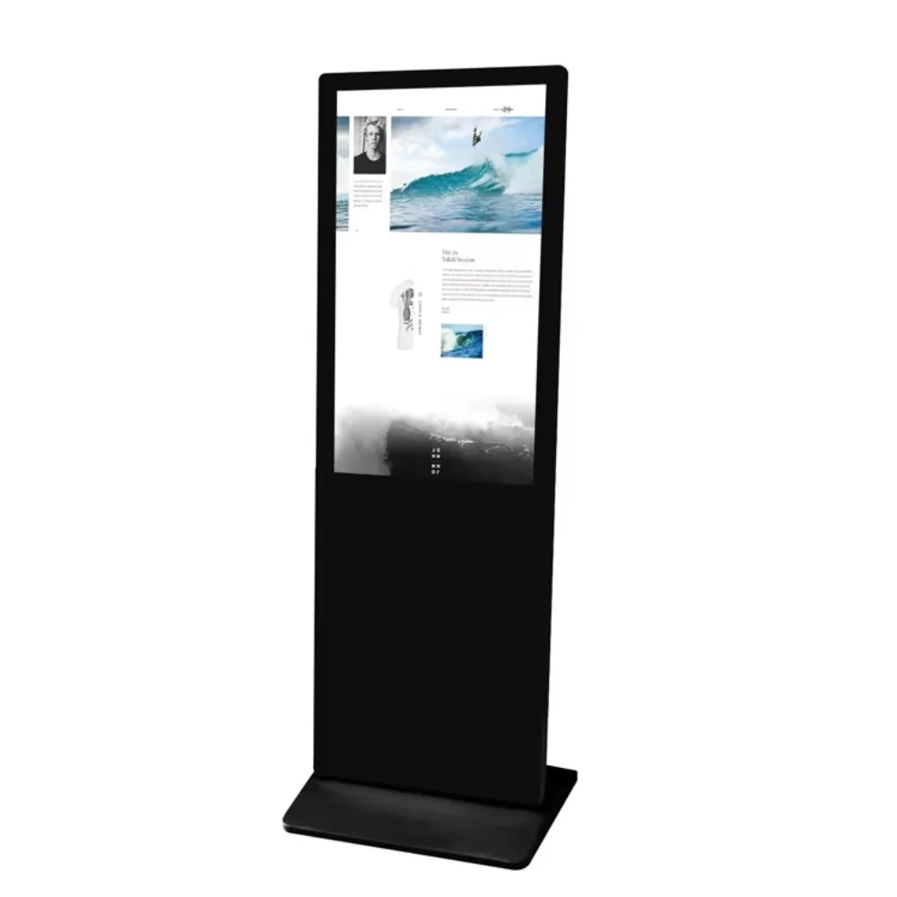43 Inch Sim LCD Display Advertising Player Digital Signage Totem