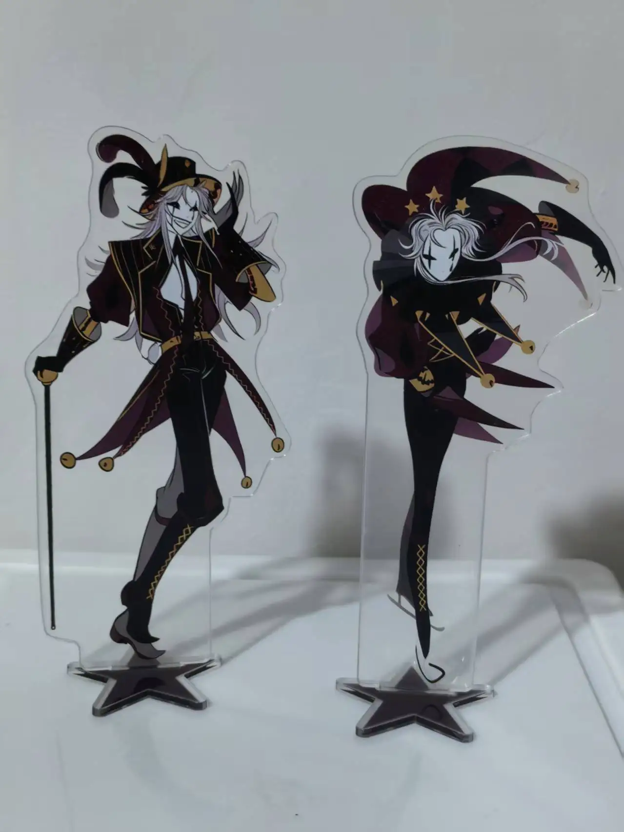 Game The Freak Circus Pierrot  Cosplay Figure Acrylic Stand Standing Plate Ornament Accessories Props Gifts image 5
