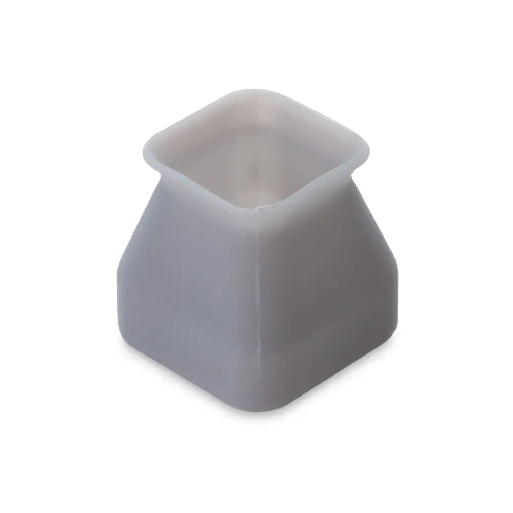 

Новые маленькие большие коричневые квадратные чехлы для стола, силиконовые колпачки для ножек стула