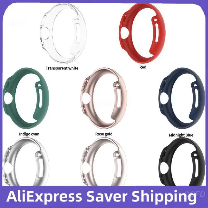 Watch Protection Shell Screen Protector Electroplating For Google Pixel Watch Watch Protective Cover Dust And Fall Prevention